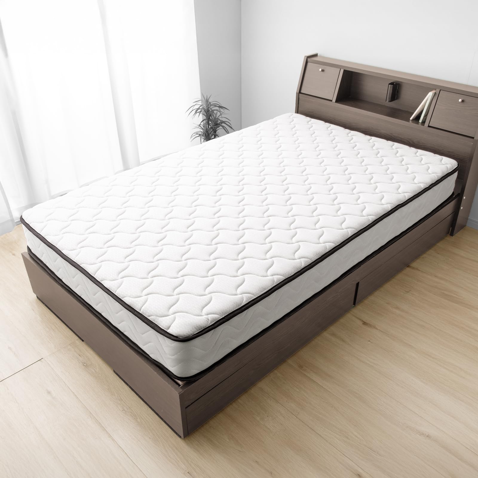 Amazon.co.jp: タンスのゲン マットレス セミシングル 極厚22cm 高密度