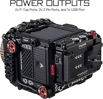 Tilta Dual BP to V Mount Adapter Battery Plate Compatible with RED