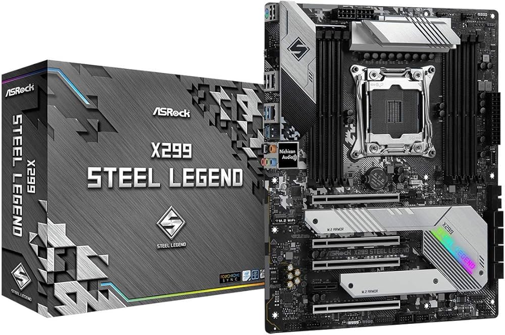 Amazon | ASRock Intel X299チップセット搭載 ATX マザーボード X299