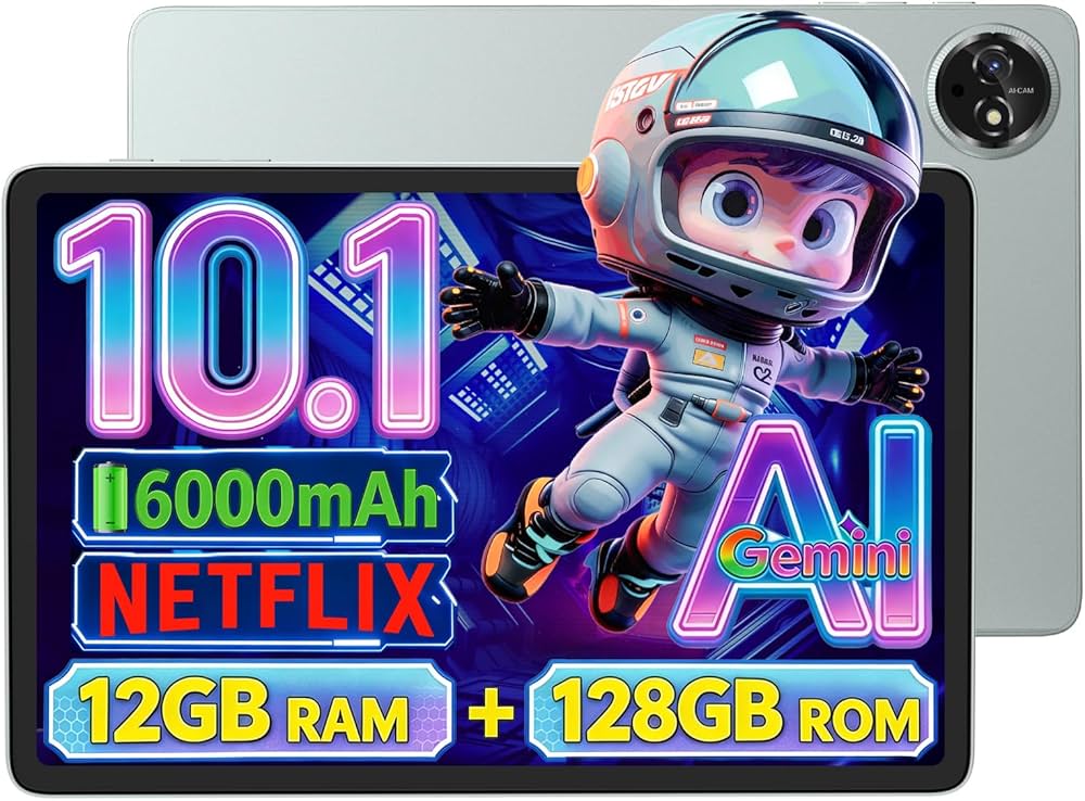 Amazon.co.jp: Azeyou タブレット 10インチ Wi-Fiモデル 8時間視聴可能