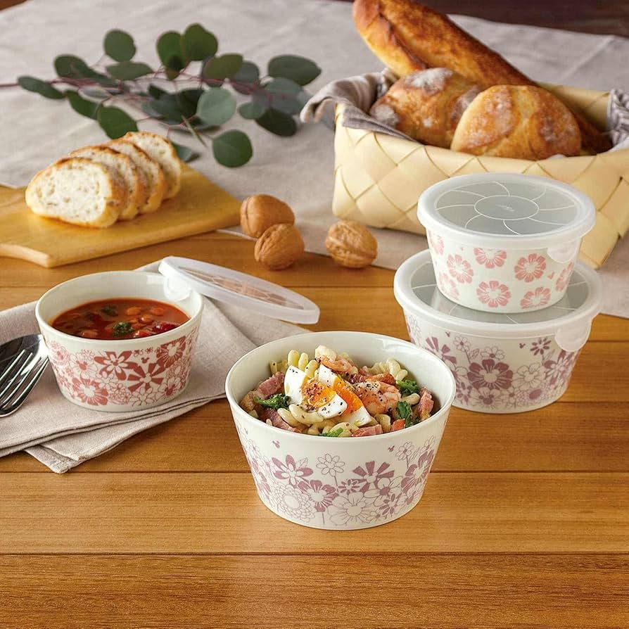 Amazon｜ディズニー ミッキーマウス 保存容器 レンジパック