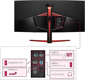 Amazon.co.jp: LG ゲーミング ディスプレイ モニター 34UC89G-B 34