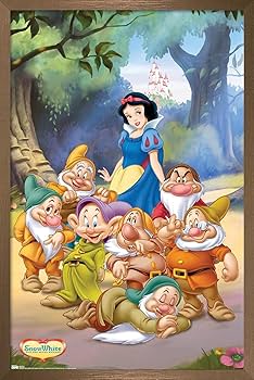 Amazon.co.jp: Trends International ディズニー 白雪姫と七人の小人