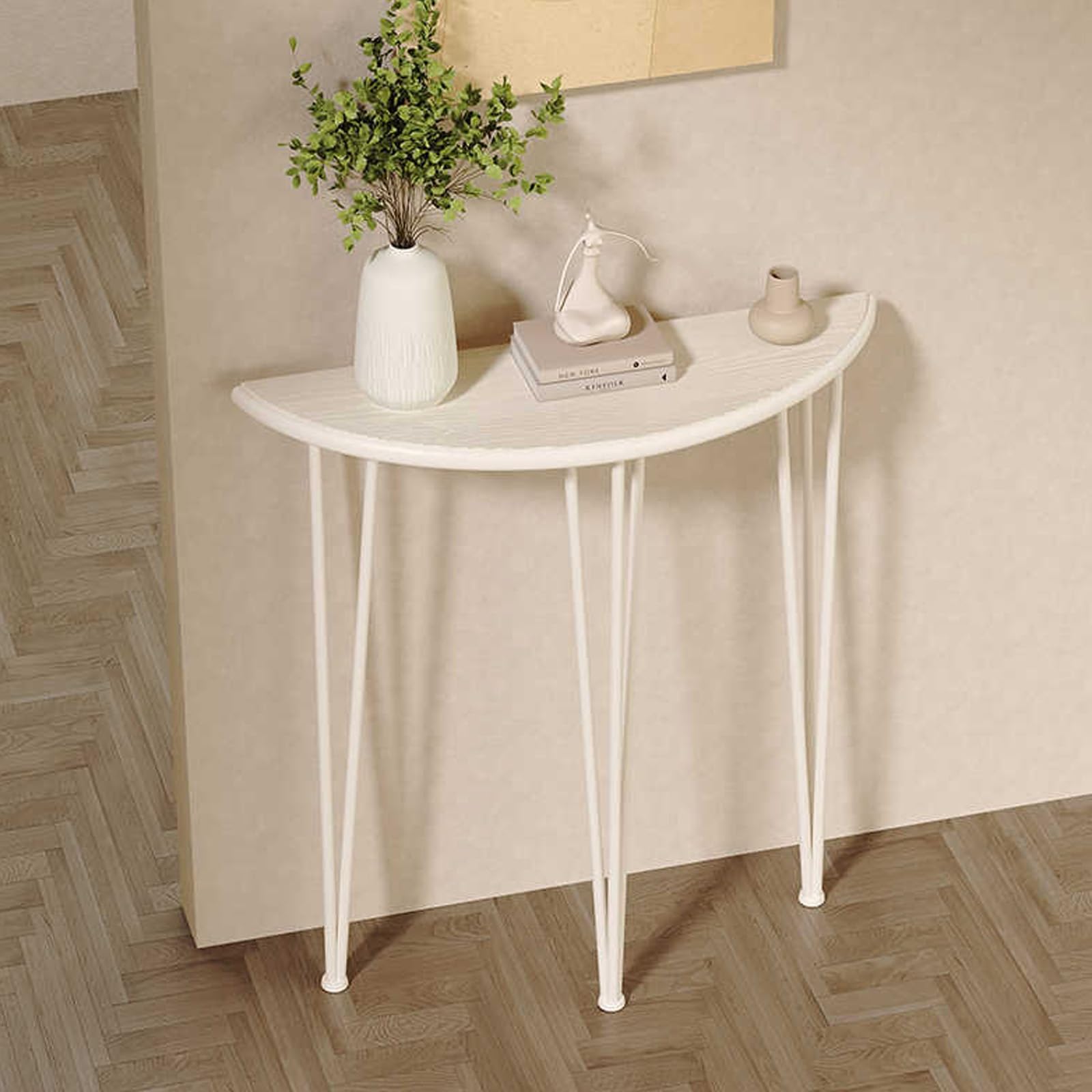 ♪KENT ケント 木製 半月形テーブル 送料無料 ♪KENT ケント 木製 半月