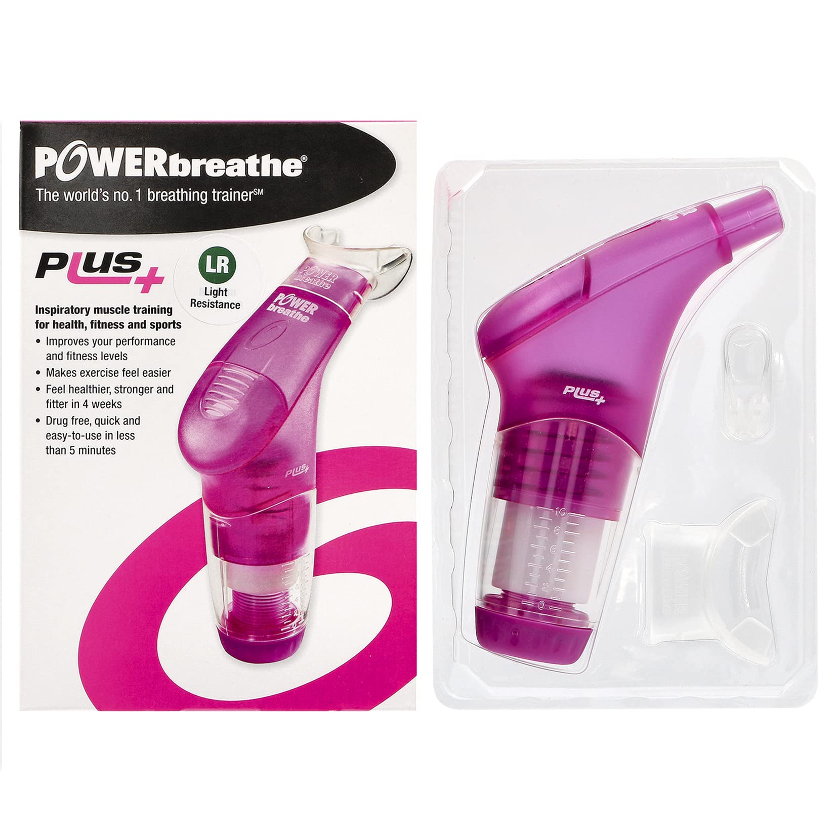 Amazon.co.jp: パワーブリーズ POWERbreathe PLUS 呼吸筋トレーニング