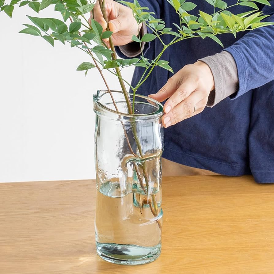 Amazon.co.jp: SANMIGUEL（サンミゲル） 花瓶 リサイクル ガラス