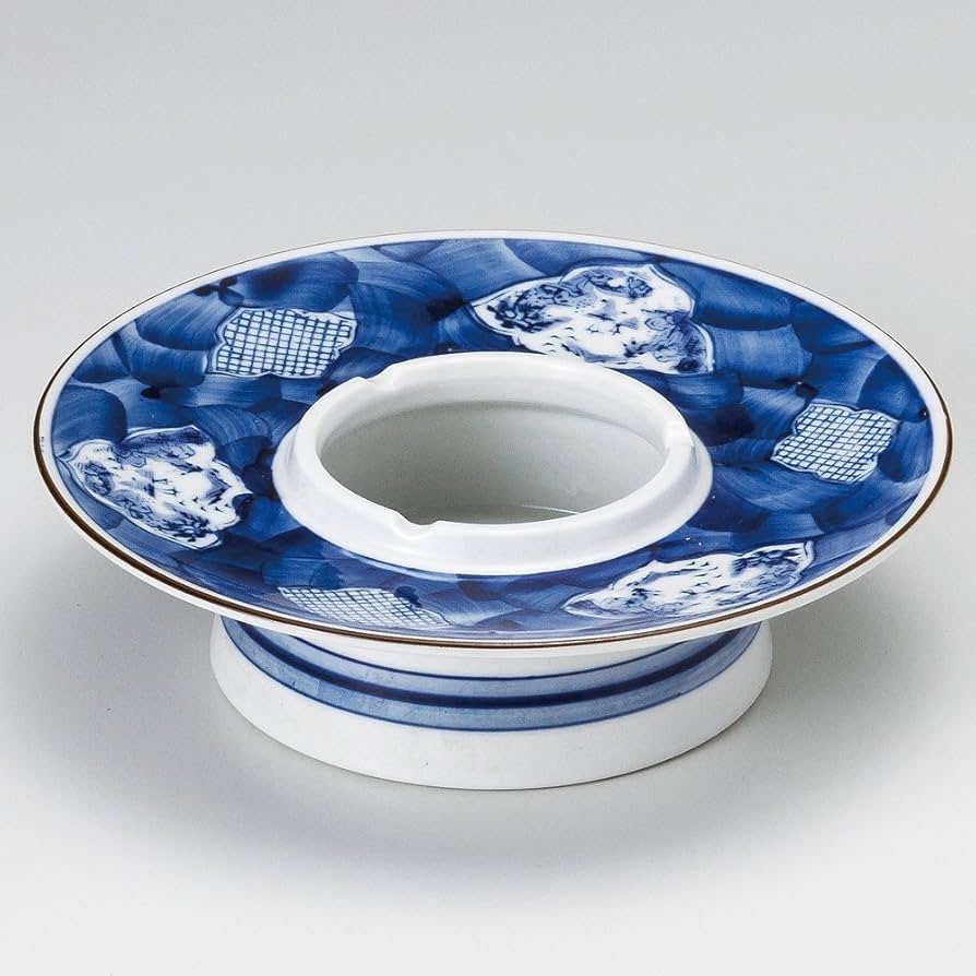 Amazon.co.jp: 末広山水7.0灰皿 [ φ22.8 x 6.8cm ] 【 灰皿 】 【 料亭