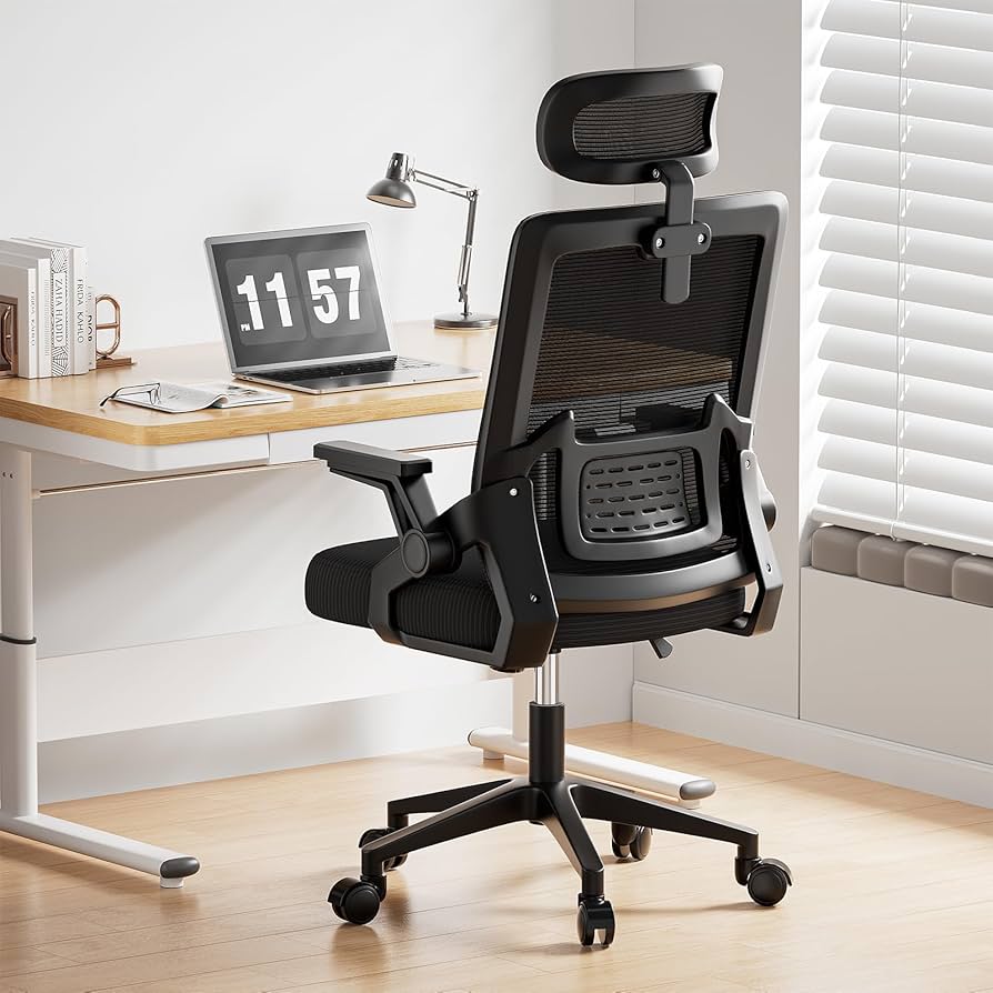 Amazon.co.jp: Dilosso オフィスチェア デスクチェア 腰サポートバー