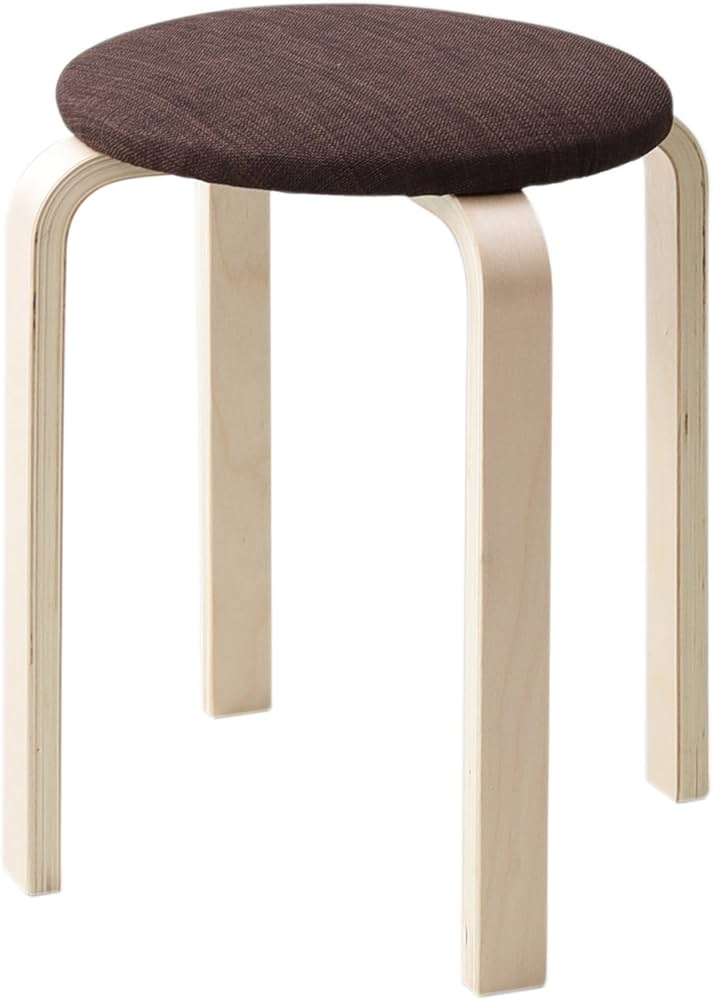 Amazon.co.jp: 山善(YAMAZEN) 2脚組 曲げ木 スタッキング スツール