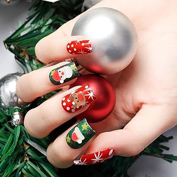 Amazon.co.jp: クリスマス ネイルパーツ 100個セット 3D 立体 可愛い