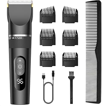 Amazon.co.jp: バリカン 2025新登場 USB充電式 ヘアーカッター 電動