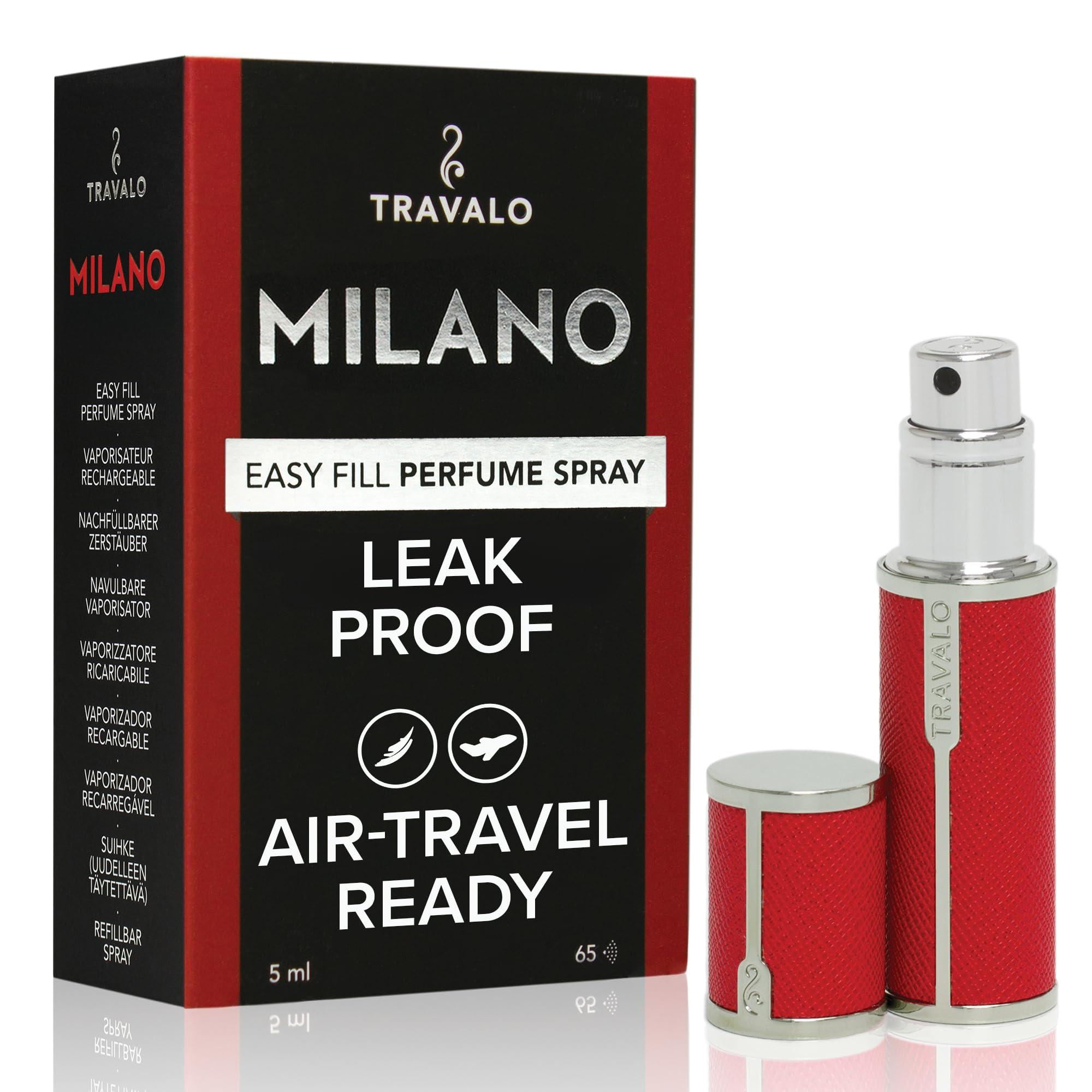 Amazon.com: Travalo Milano Perfume Atomizer - Leak-Proof and TSA