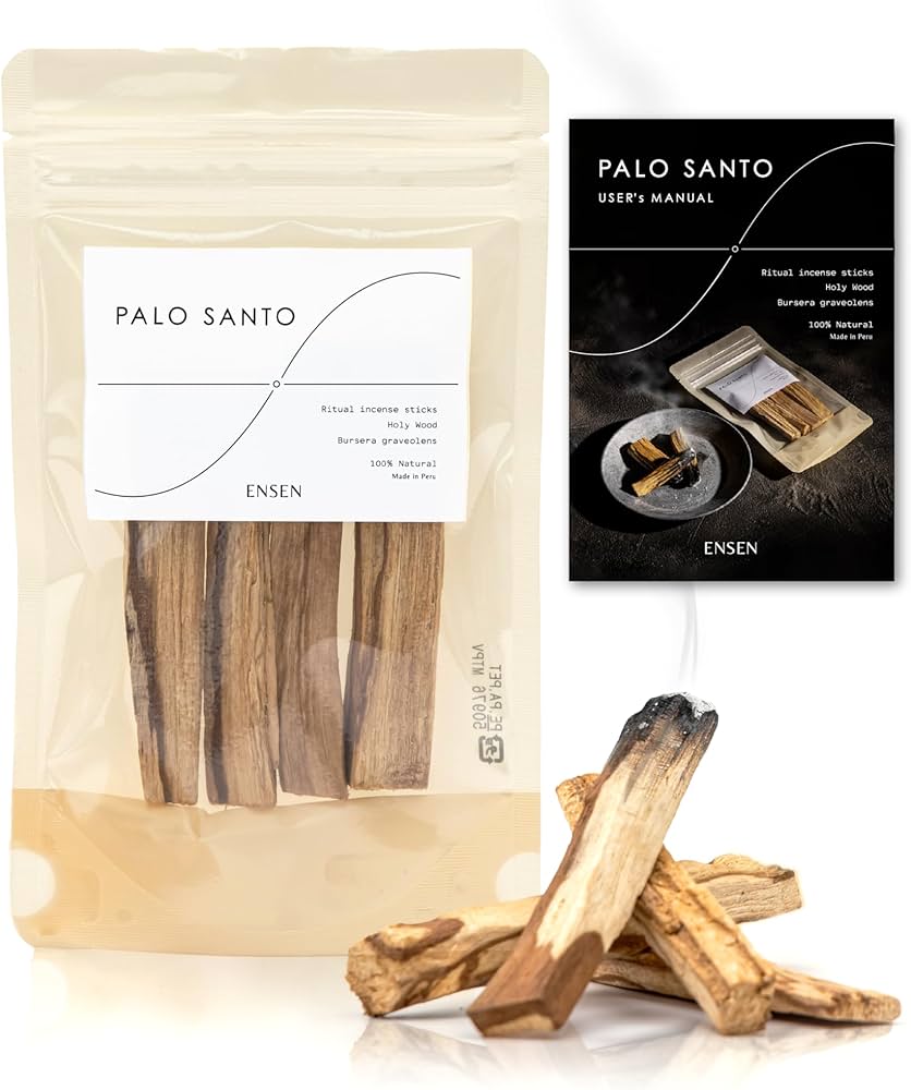 Amazon.co.jp: ENSEN【 浄化する天然香木 】パロサント 香木 お香 本物