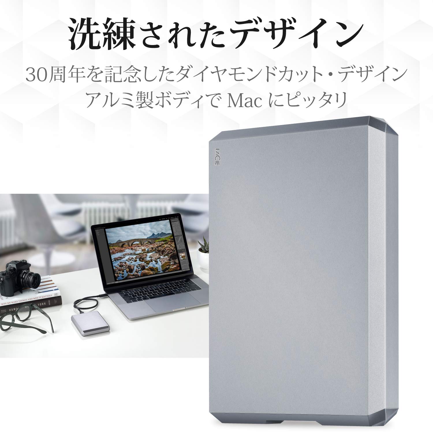 Amazon | LaCie ラシー ポータブルHDD ハードディスク 4TB Mobile
