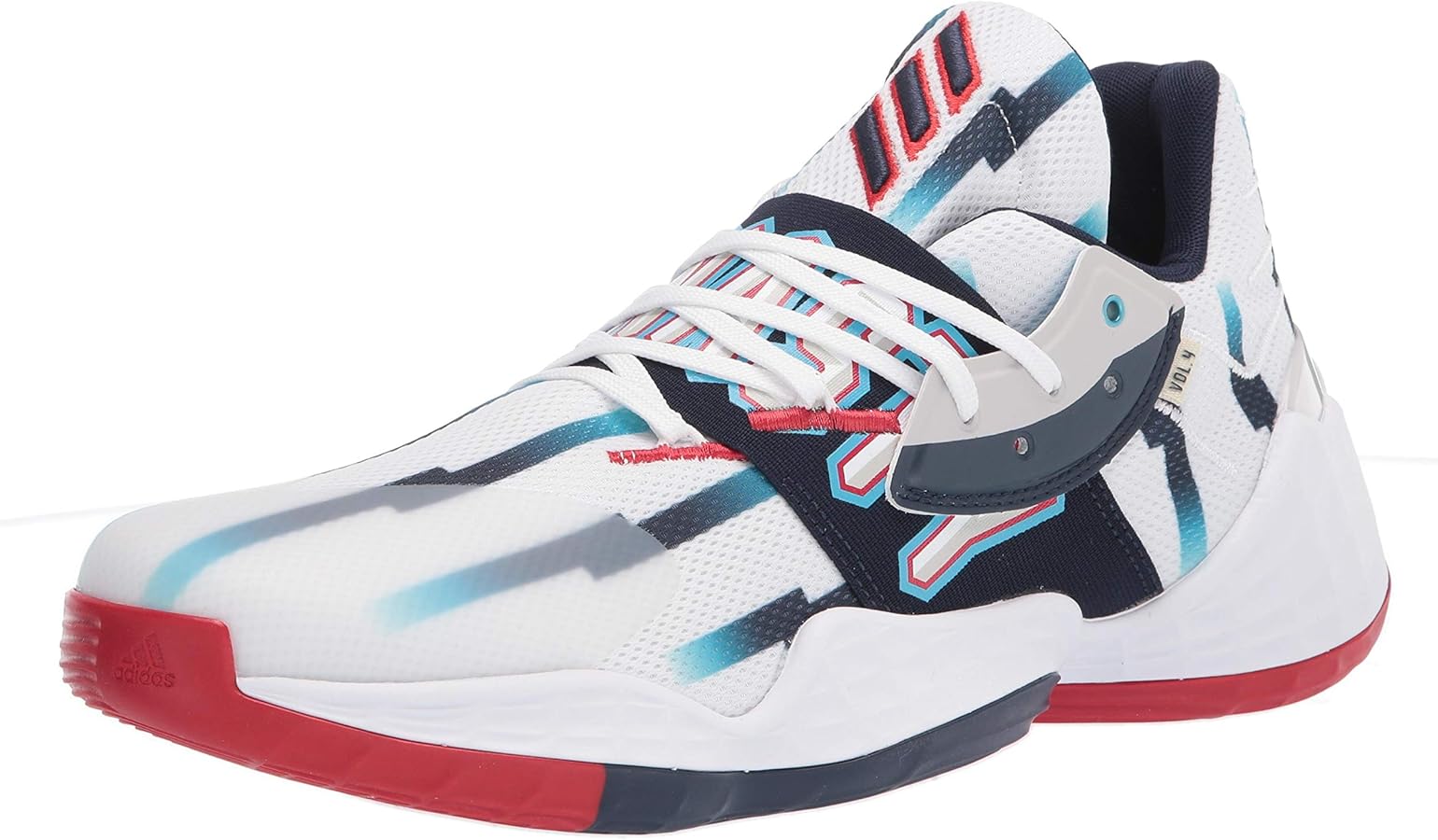 Amazon.com | adidas Harden Vol. 4 GCA Shoes White/Collegiate Navy