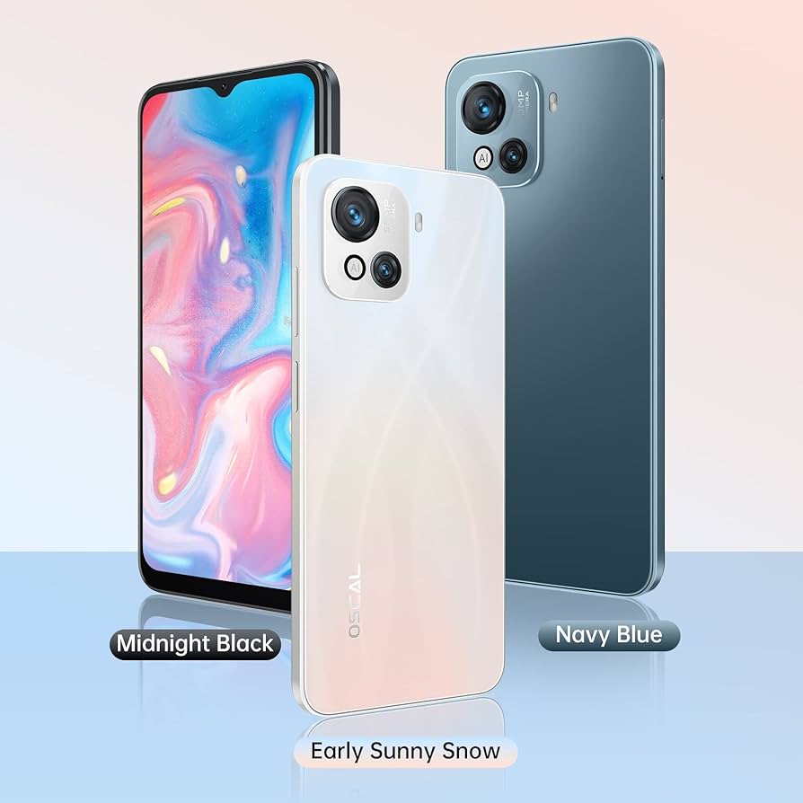 Amazon | OSCAL スマホ C80 SIMフリー LTE通信 8GB+128GB Android 12