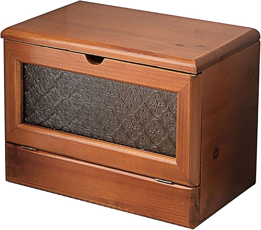 Amazon.co.jp: GriMei 木製 メイクボックス 鏡付き 大容量 コスメ