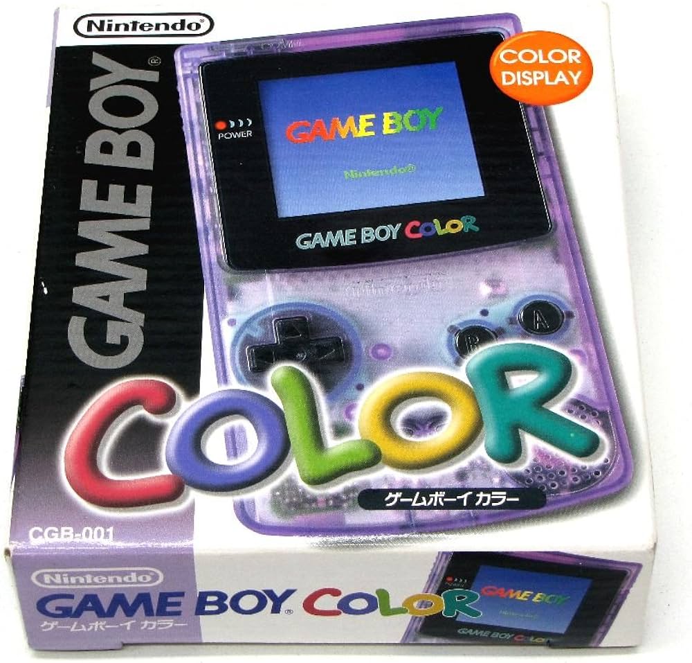 Amazon | ゲームボーイ カラー (クリアパープル)【メーカー生産終了