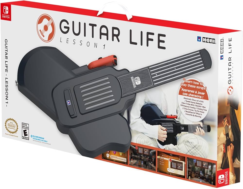 Amazon.com: HORI Guitar Life for Nintendo Switch - Guitar