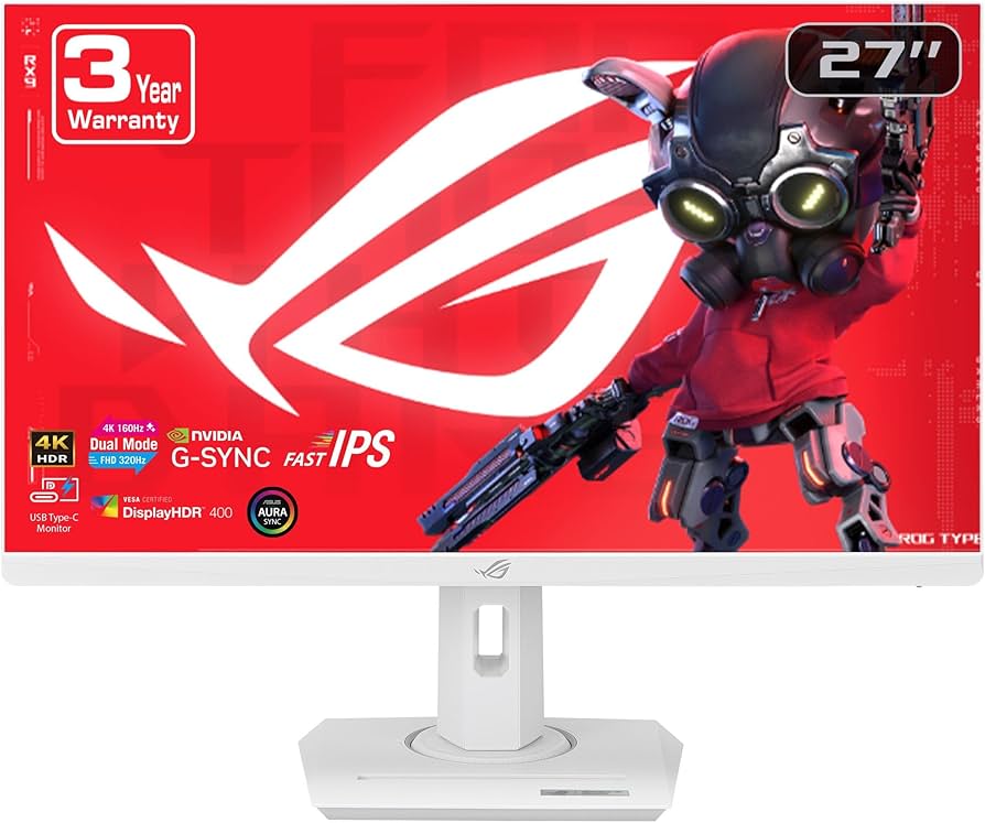 Amazon.com: ASUS ROG Strix 27” 4K HDR USB-C Gaming Monitor