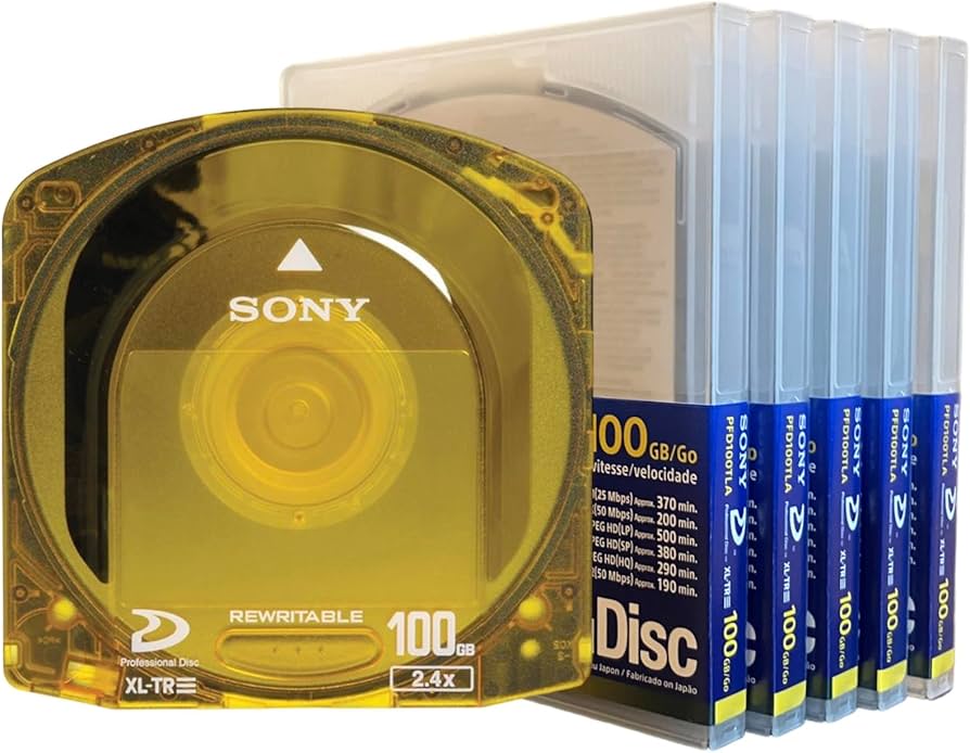 Amazon.co.jp: SONY ソニー PFD100TLA (5本入り) XDCAM 記録用 100G