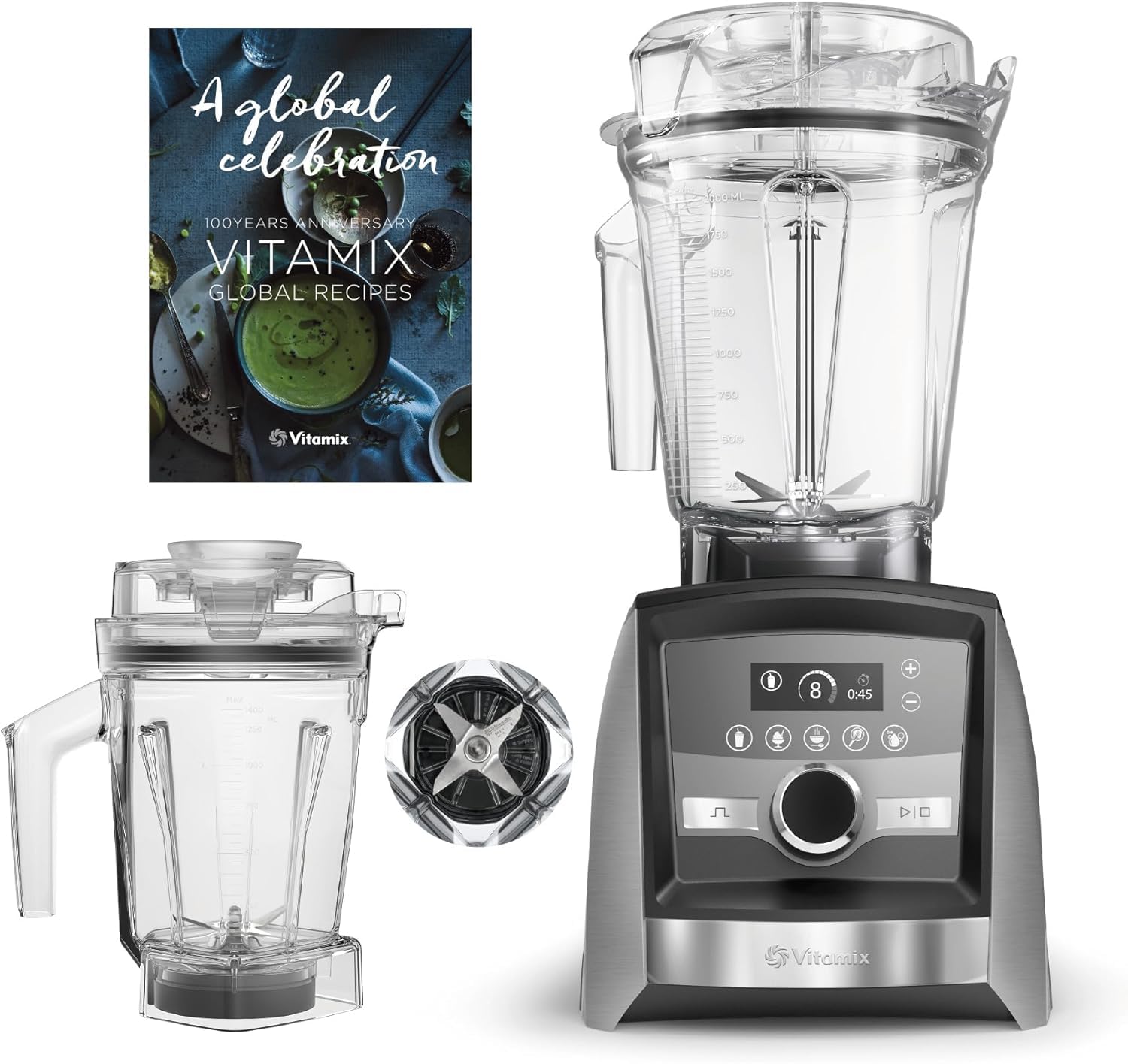 Amazon | 【公式】Vitamix A3500i ステンレスシルバー ミキサー 1.4L