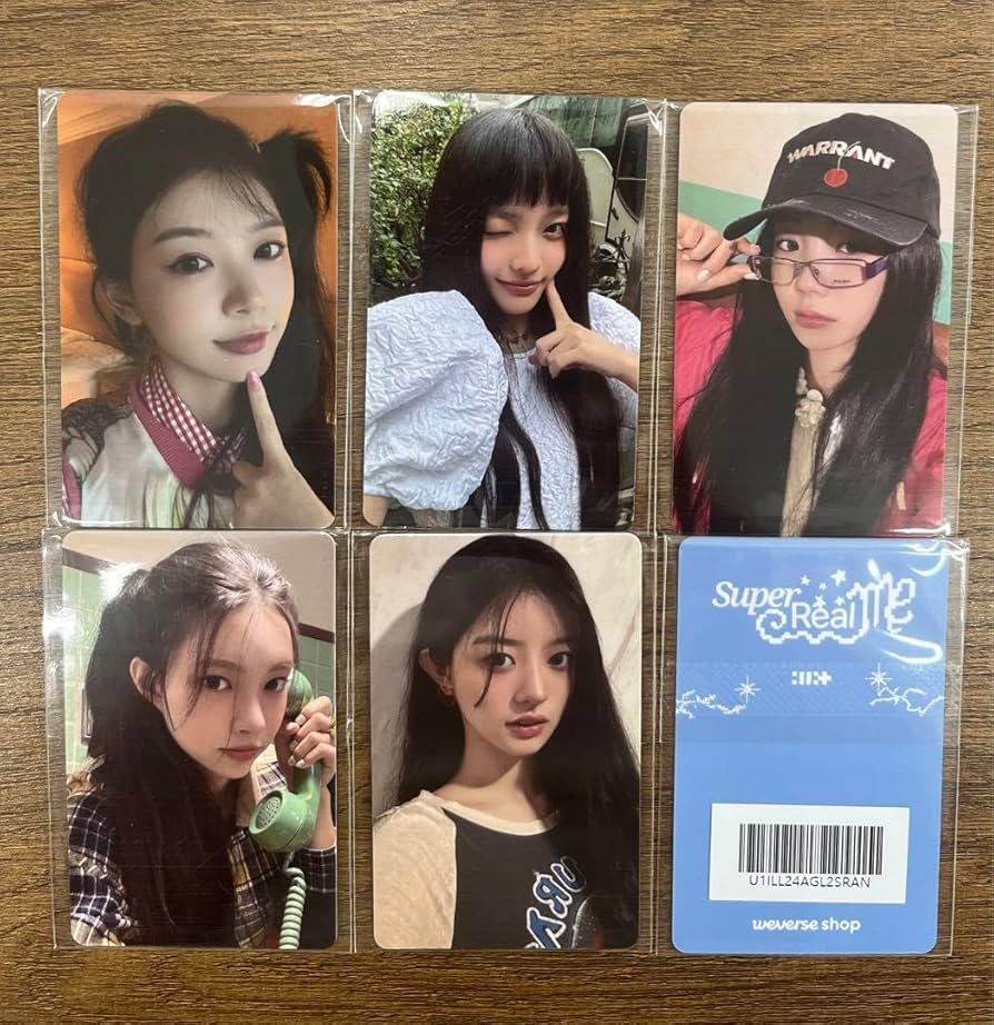 Amazon.co.jp: ILLIT Super Real ME weverse トレカ アイリット : おもちゃ