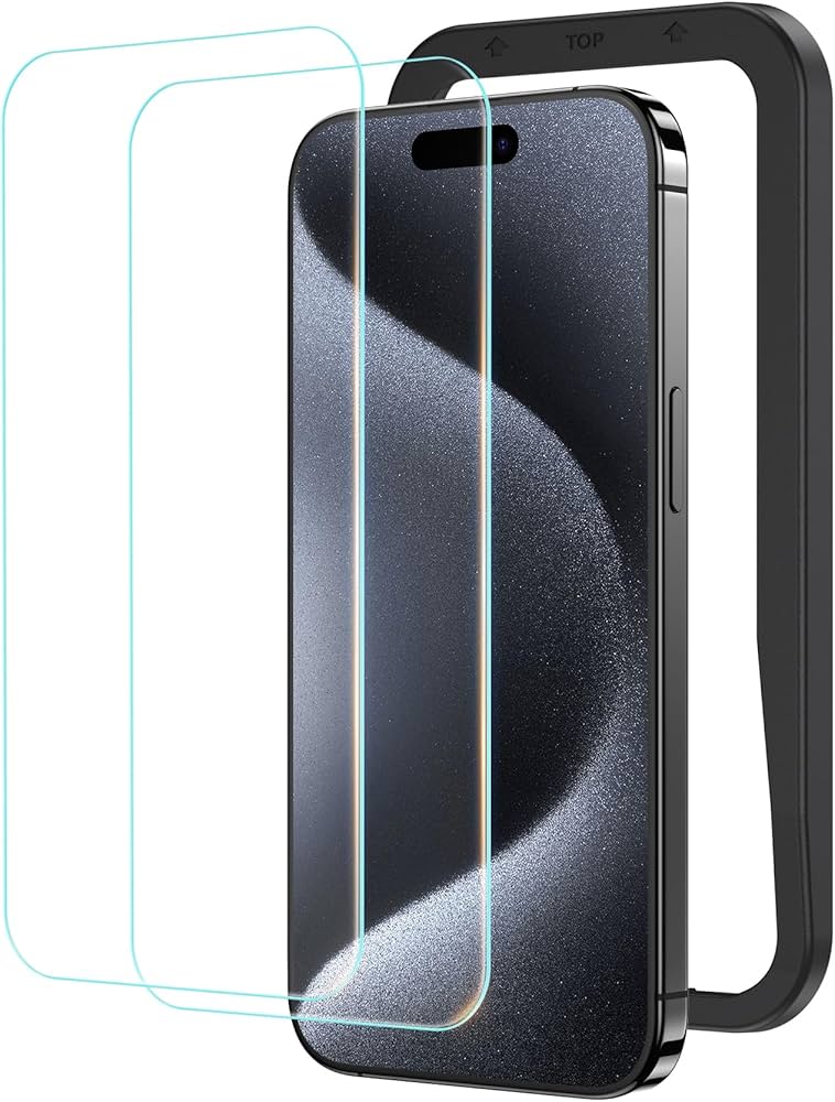 Amazon | NIMASO ガラスフィルム iPhone15ProMax用 強化ガラス 保護
