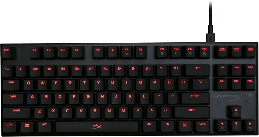 Amazon.co.jp: HyperX Alloy FPS Pro ゲーミングキーボード 赤軸 FPS