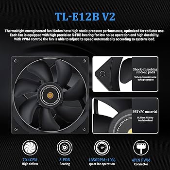 Amazon.com: Thermalright Frozen Prism 360 Black CPU Liquid Cooler