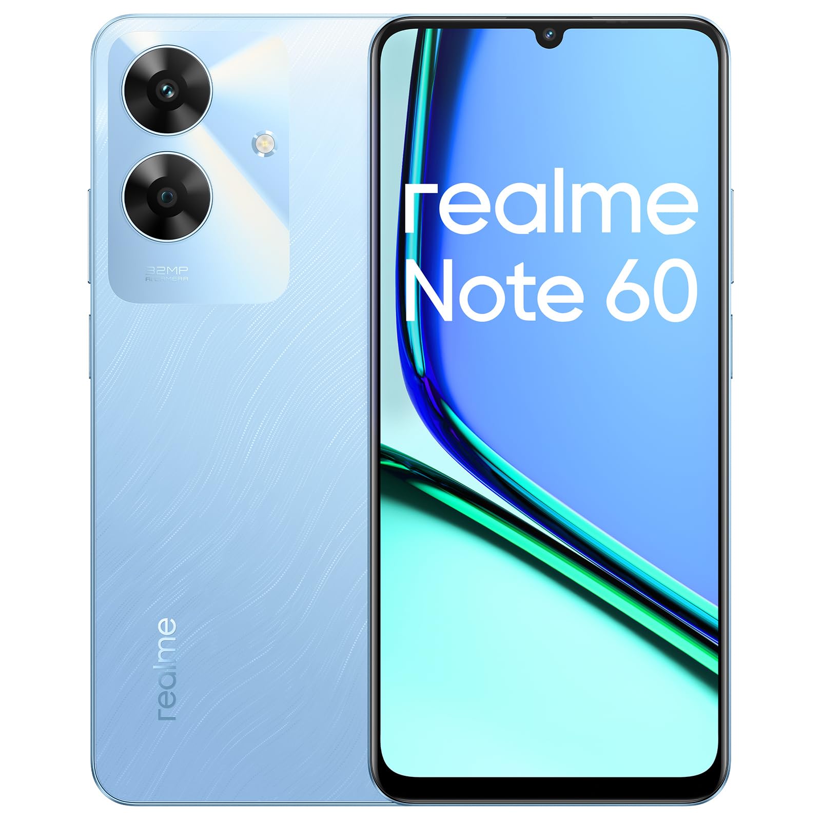 realme Note 60 Android Smartphone, 4G Handy Dual SIM, 90Hz 6,74