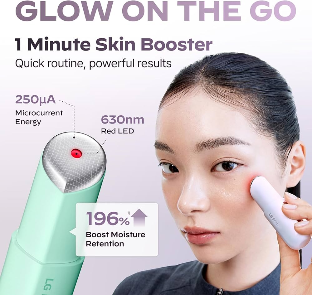 Amazon.com: LG Pra.L Superform Galvanic Booster Mystic White, 1min