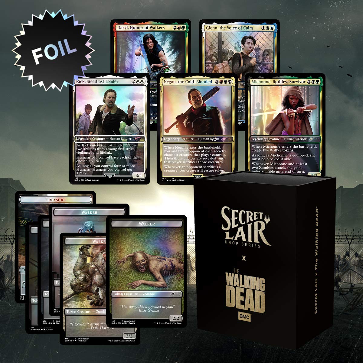 Amazon.com: Secret Lair The Walking Dead Magic The Gathering Set