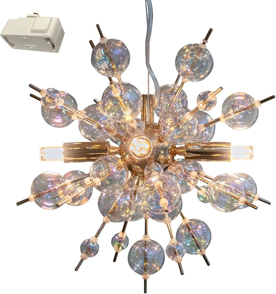 Amazon.co.jp : ムーラ LED電球付属 バブルシャンデリア ミクロ