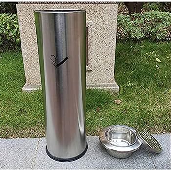 Amazon.co.jp: ESGT スタンド灰皿 アウトドア パティオ用 背の高い外側