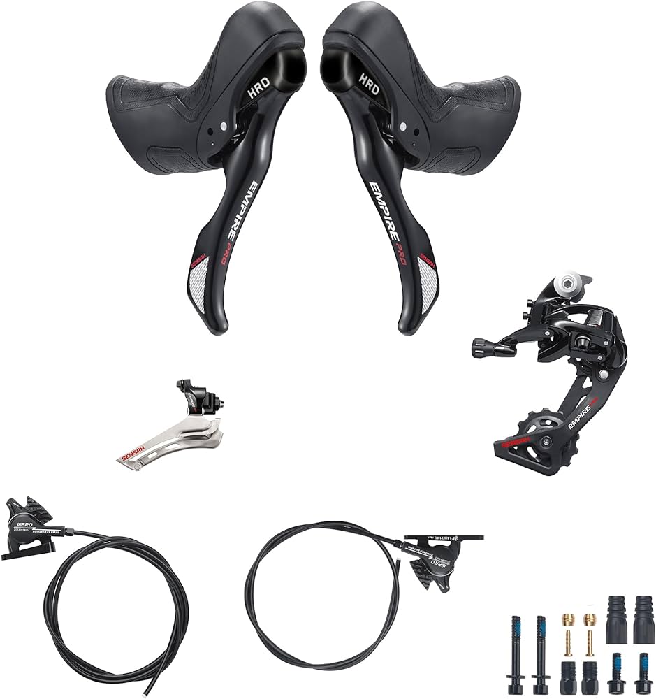 Amazon.co.jp: SENTYEH（SENSHA）HRD油圧ディスクブレーキです 自転車