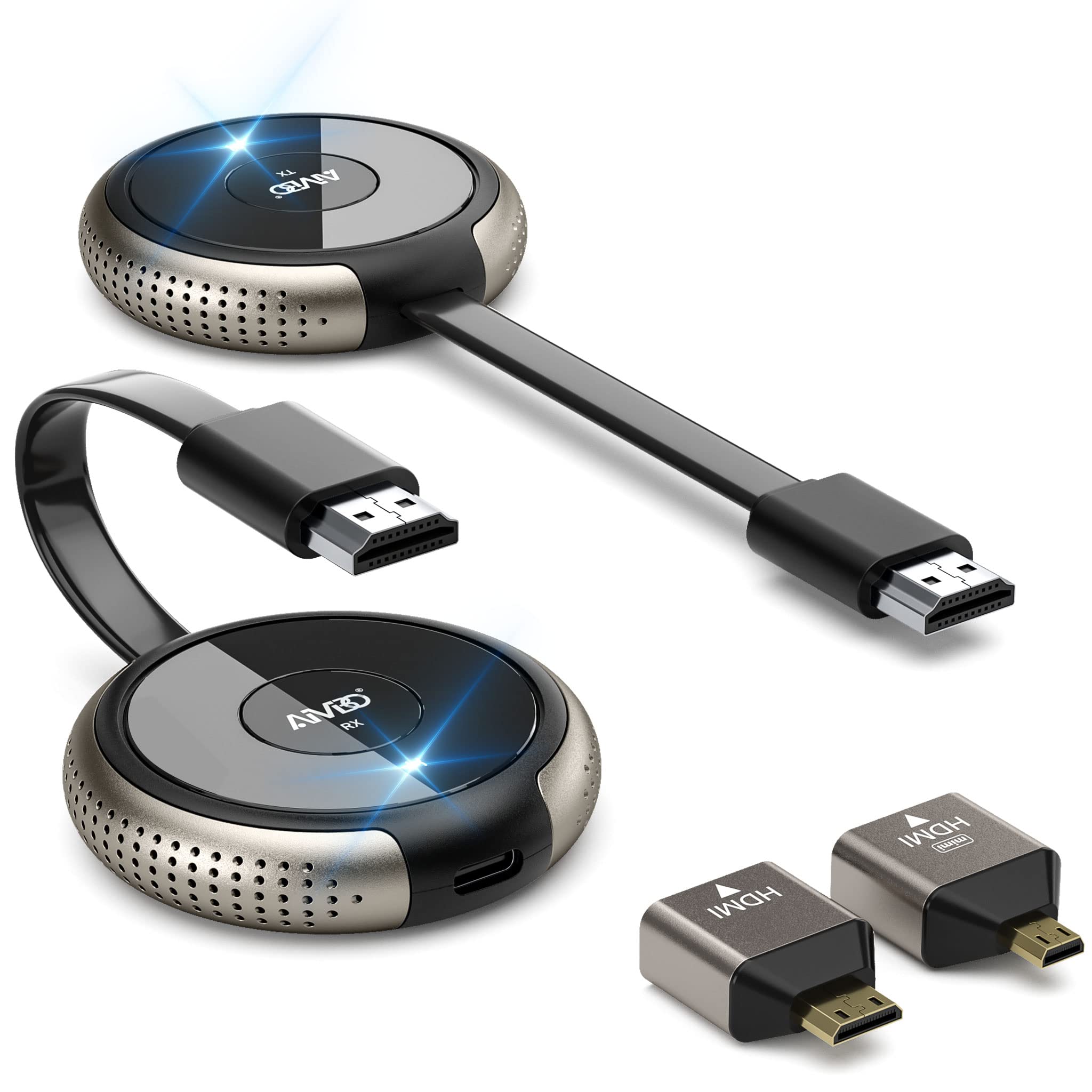 Amazon | AIMIBO ワイヤレスHDMI 送受信機セット【日本技適認証取得