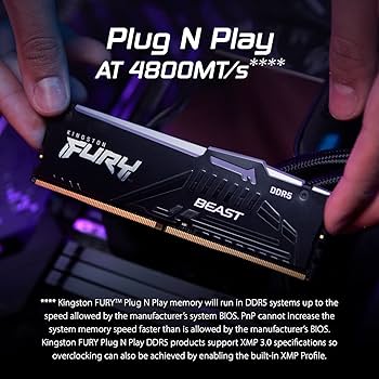 Kingston FURY Beast RGB 64GB 5600MT/s DDR5 CL40 DIMM Desktop