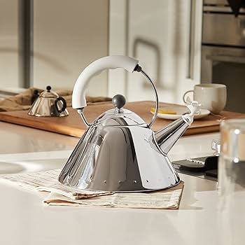 Amazon｜【正規輸入品】 ALESSI アレッシィ バードケトル/ホワイト