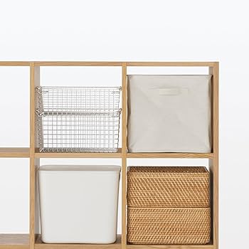 Amazon｜無印良品 スタッキングシェルフ・5段・オーク材 幅42×奥行28.5