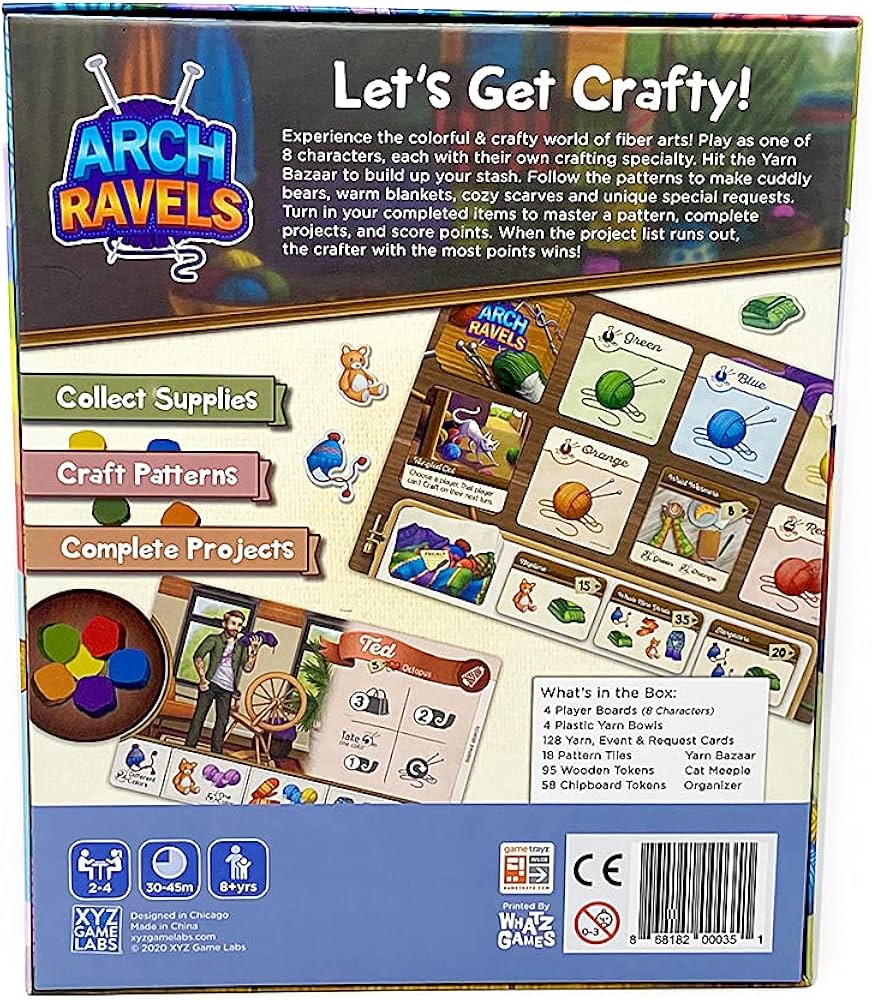 Amazon.com: XYZ Game Labs | ArchRavels | Family Board Game | Set