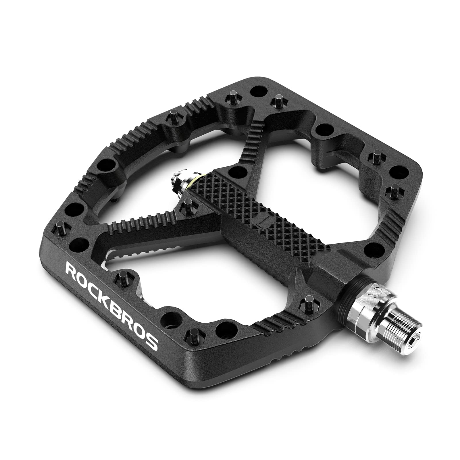 Amazon.com : ROCKBROS Mountain Bike Pedals Flat MTB Pedals Nylon