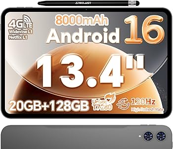 Amazon.co.jp: タブレット Android 16 搭載 TECLAST T65 13インチ 大型