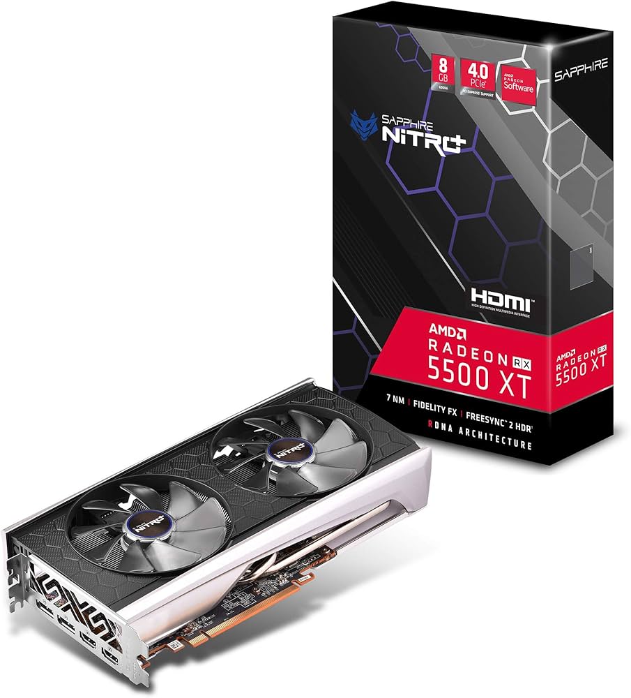 Amazon | SAPPHIRE NITRO+ RADEON RX 5500 XT 8G SPECIAL EDITION