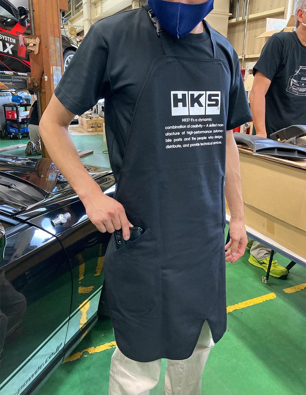 Amazon.co.jp: HKS 自動車整備用用品 メカニックエプロン 51007-AK493