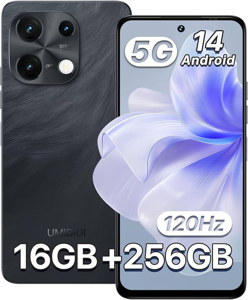 Amazon.co.jp: UMIDIGI Note 100 5G Smartphone 16GB+256GB/1TB