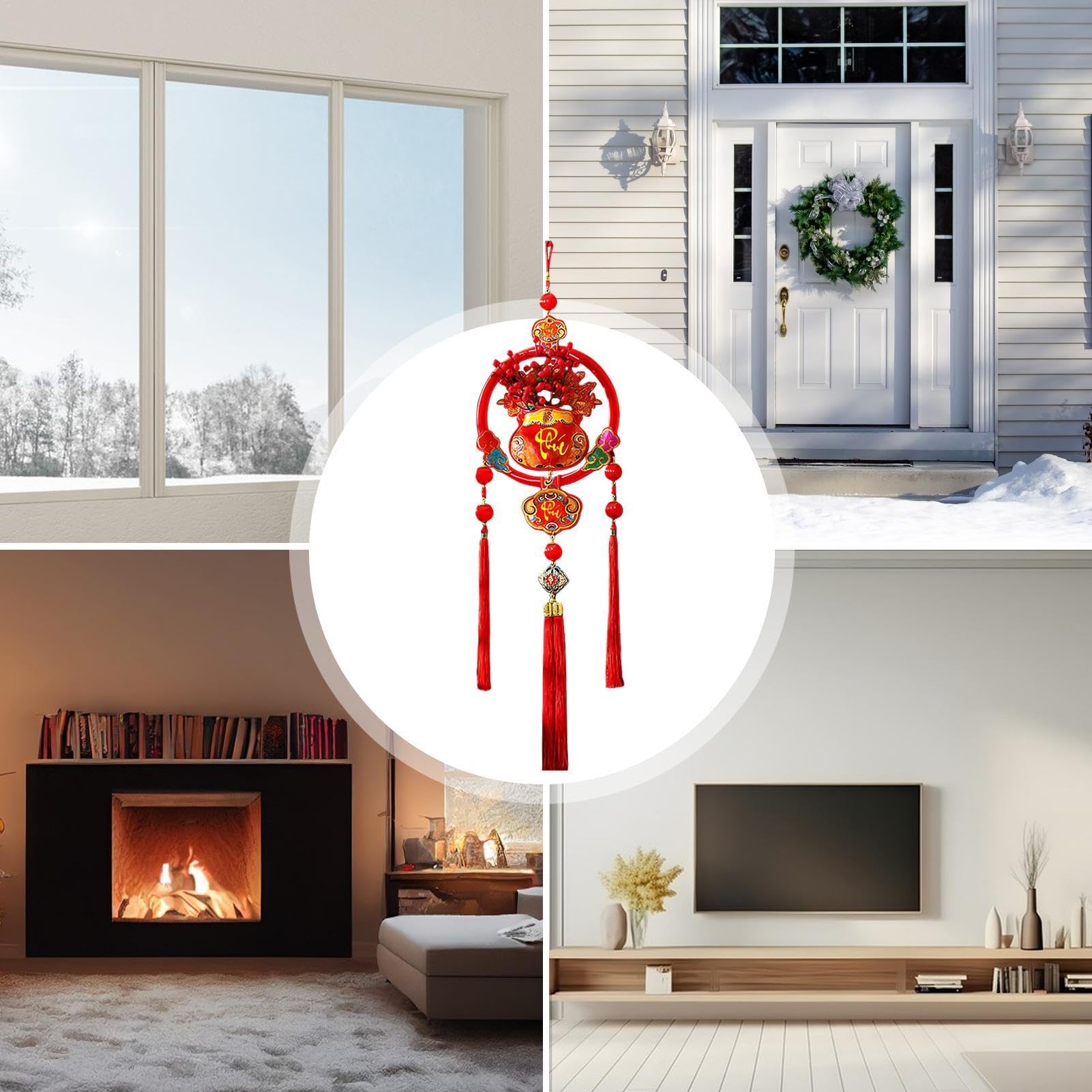 Amazon.co.jp: 旧正月飾り、ベトナム正月吊り下げ飾り - ベトナム福袋