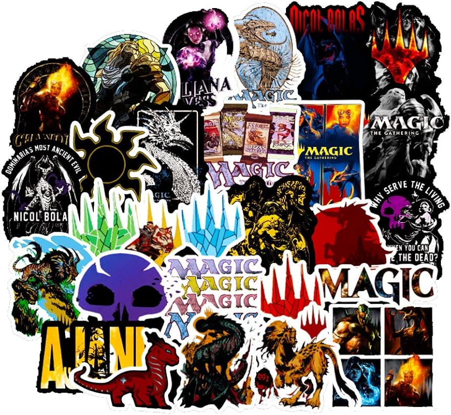 Amazon.co.jp: マジック: ザ・ギャザリングカードゲームステッカー