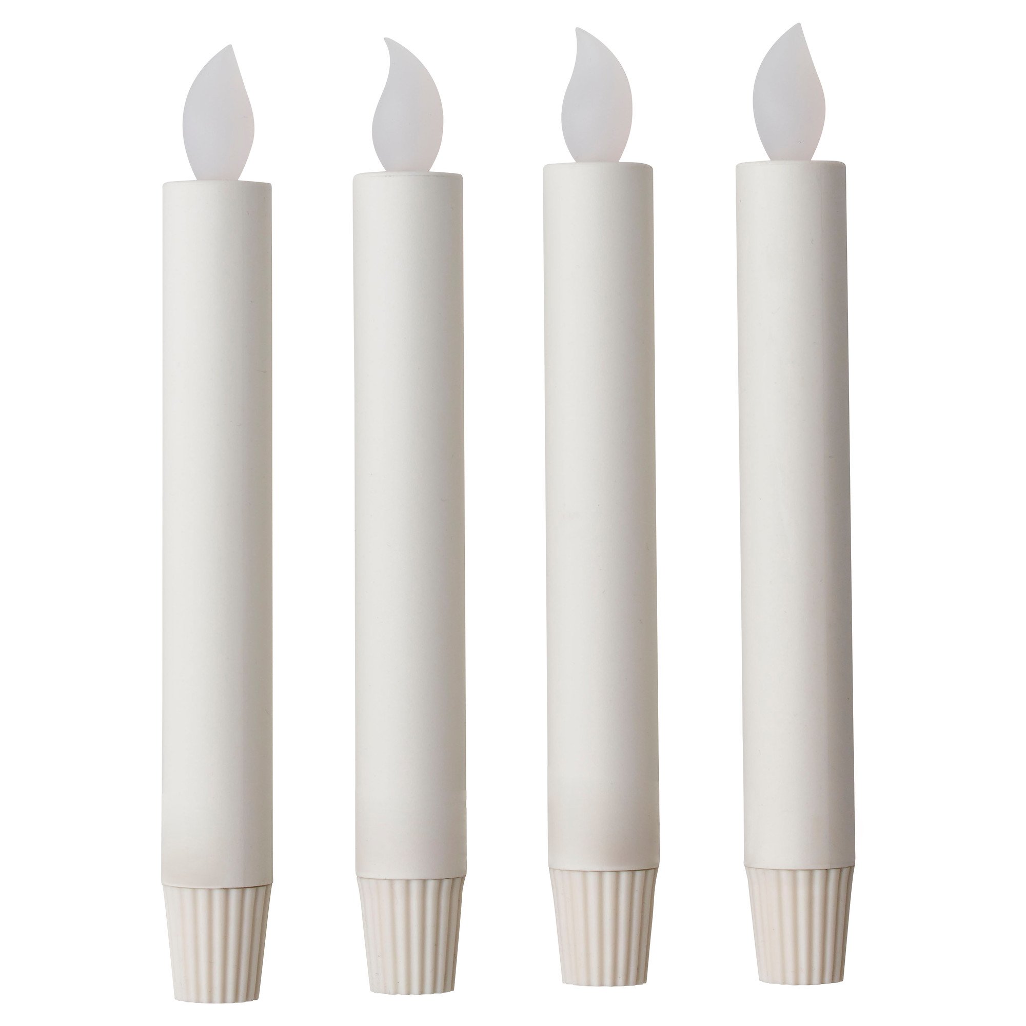 Amazon | IKEA（イケア）STOPEN LED キャンドル 4本セット | Glaskelon