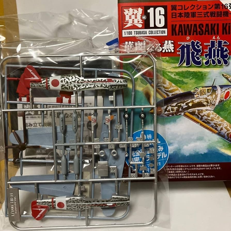 Amazon.co.jp: 1/100 飛燕I型乙 飛行第244戦隊 安藤喜良伍長搭乗機 Ki
